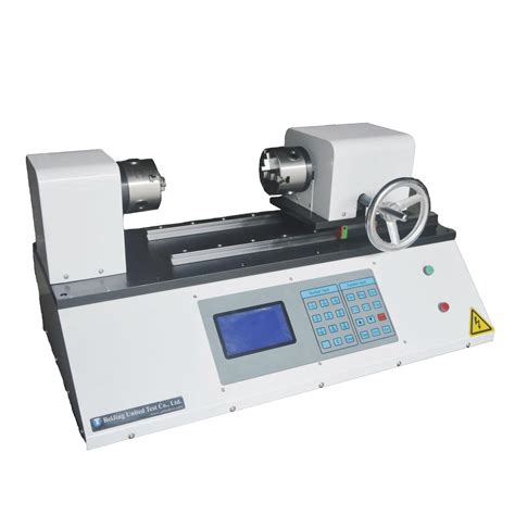 test frame machine for rods torsion|torsion drive tester.